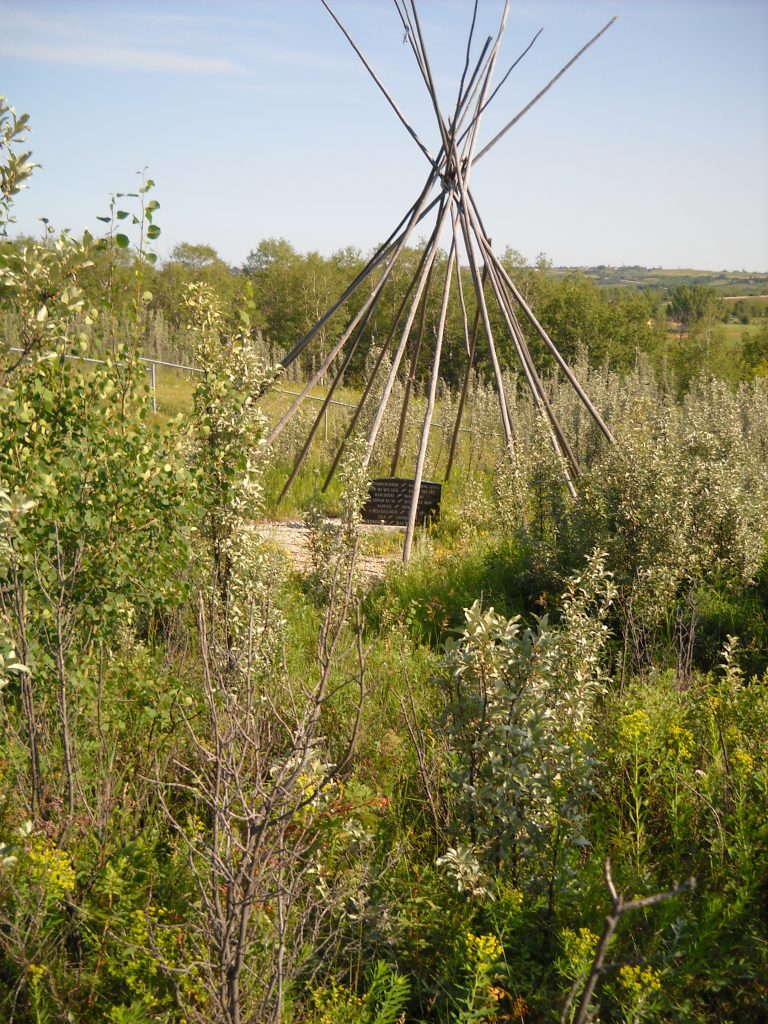 Mass grave of Cree warriors Ft Battleford SK